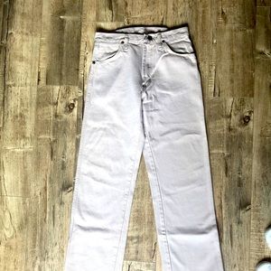Men’s Beige Wrangler Jeans